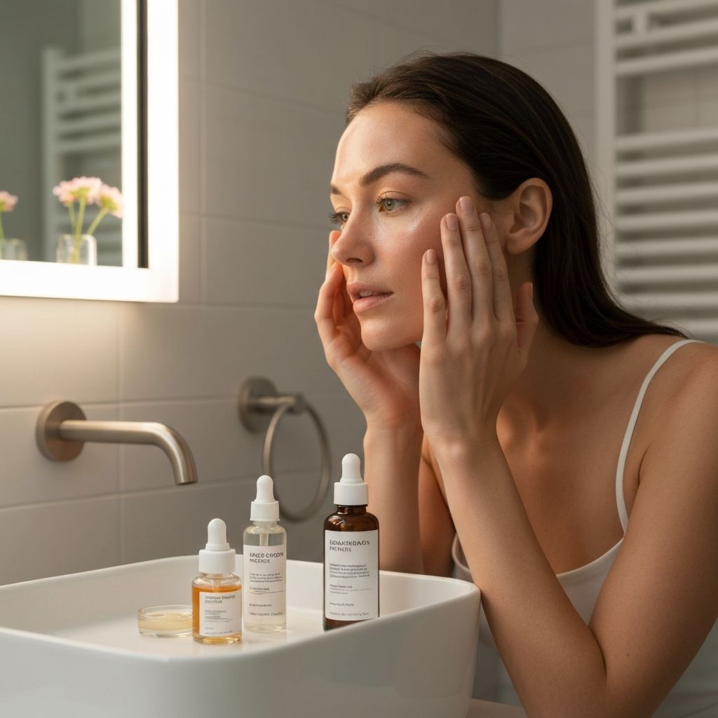 Tägliche Hautpflege für Frauen